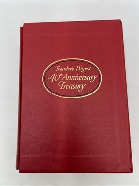 Reader's Digest 40th Anniversary Treasury - Red Hardcover